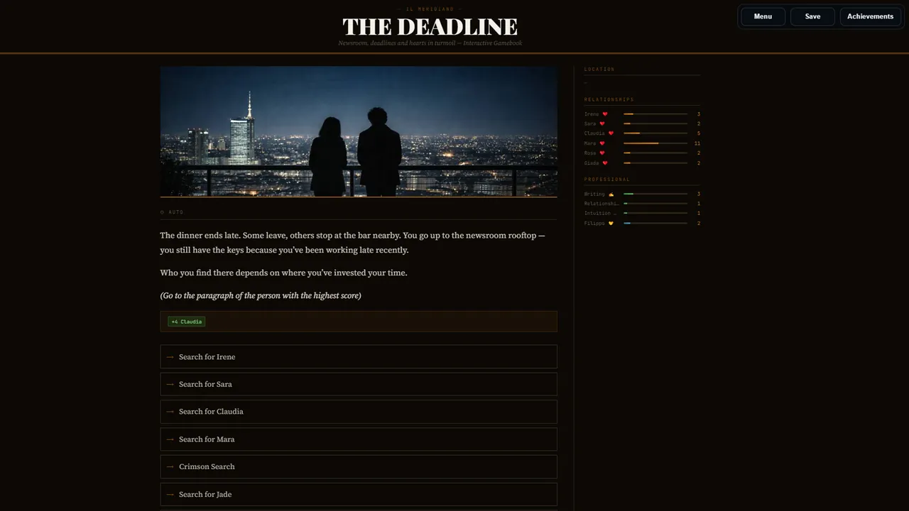 The Meridian - captura de pantalla