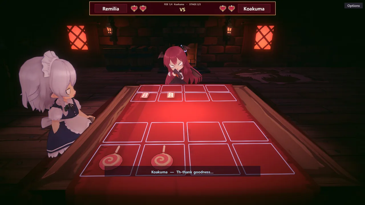 Touhou Russian Roulette - captura de pantalla