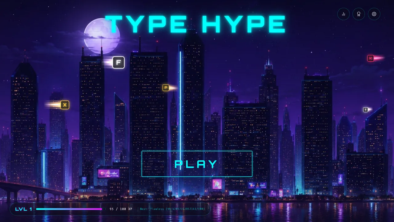 Type Hype - captura de pantalla