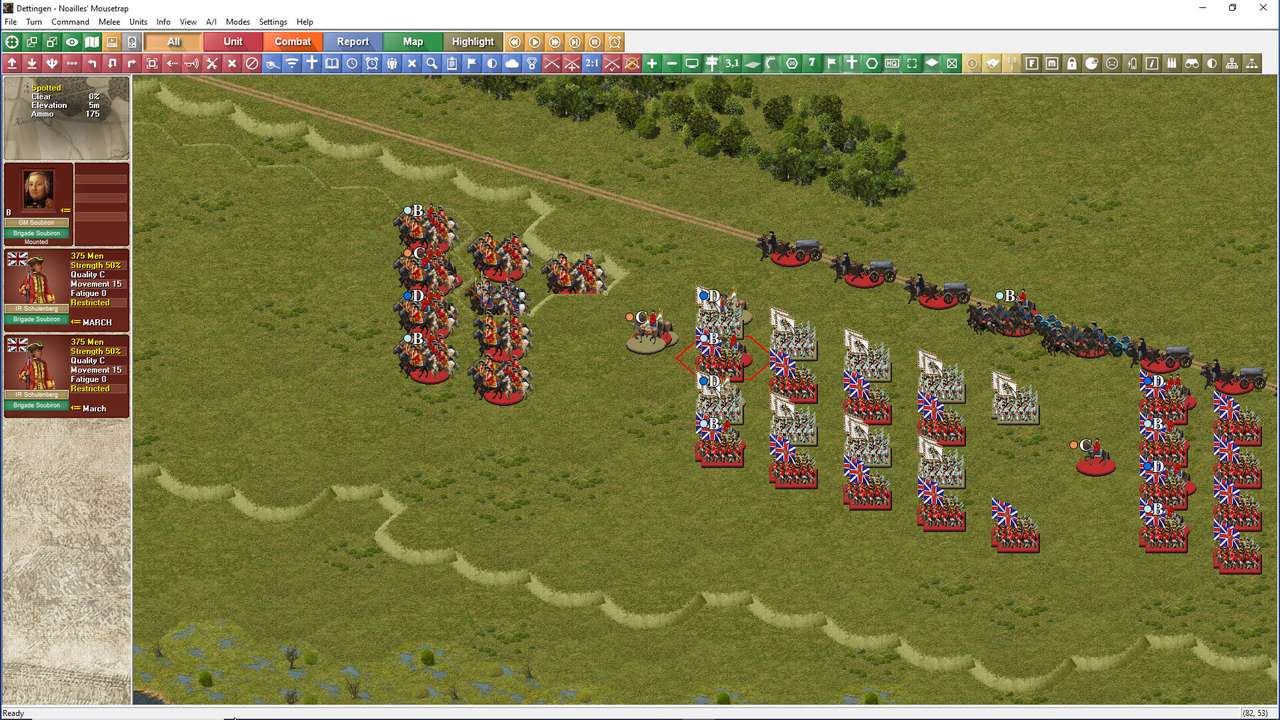 War of the Austrian Succession - captura de pantalla