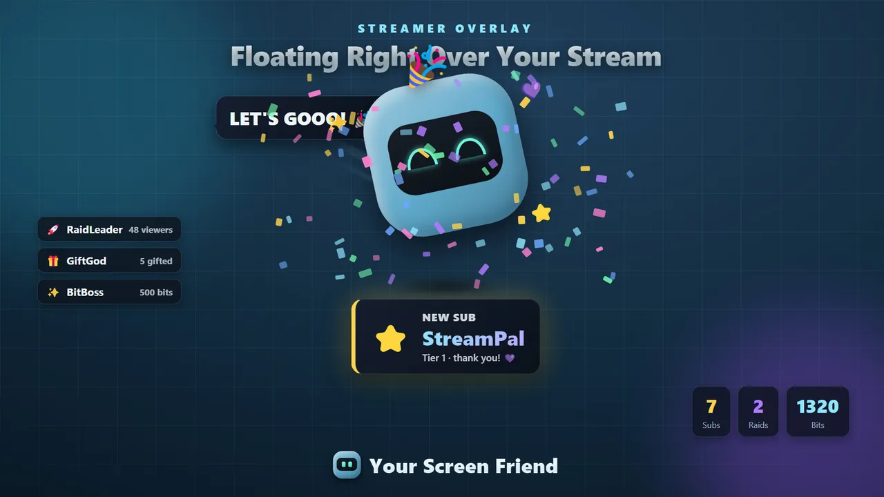 Your Screen Friend - captura de pantalla