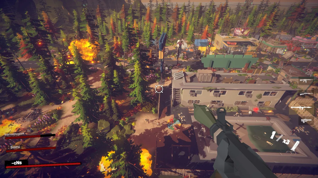 Zombie City Together - captura de pantalla